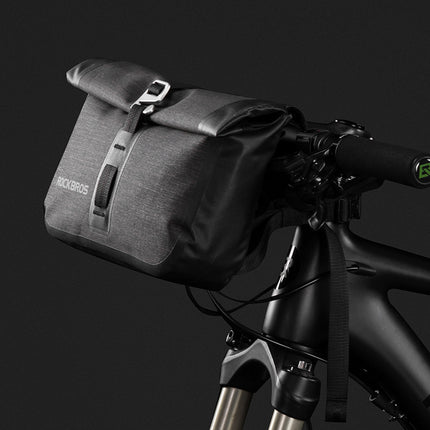 Sacoche de guidon de vélo étanche de grande capacité de 5 à 6 L