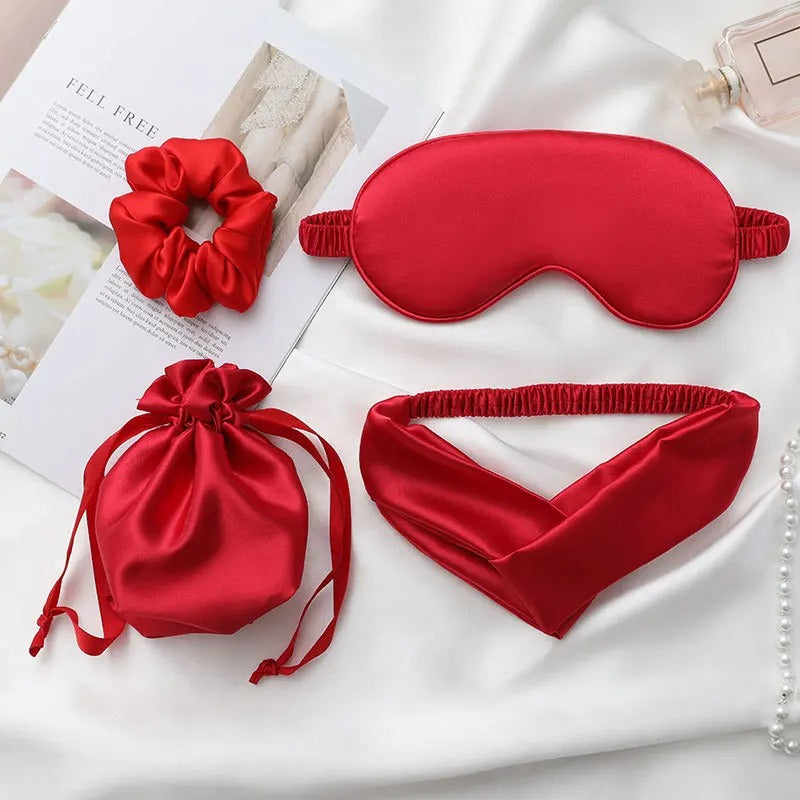 Eye Mask and Hair Accessory Set