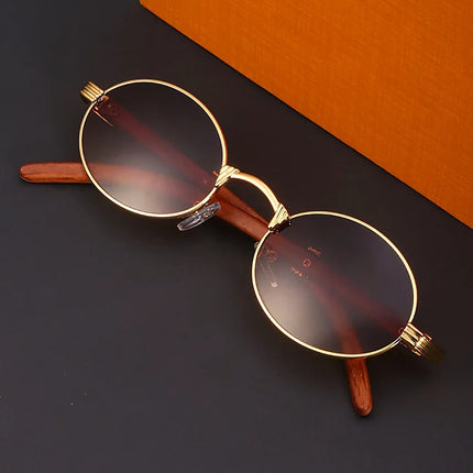 Lunettes de soleil ovales vintage