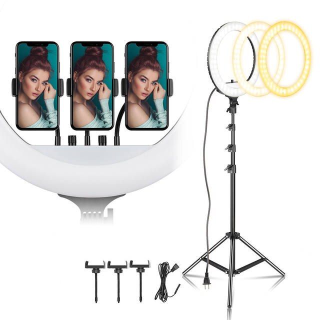 18-inch Bi-Color LED Ring Light