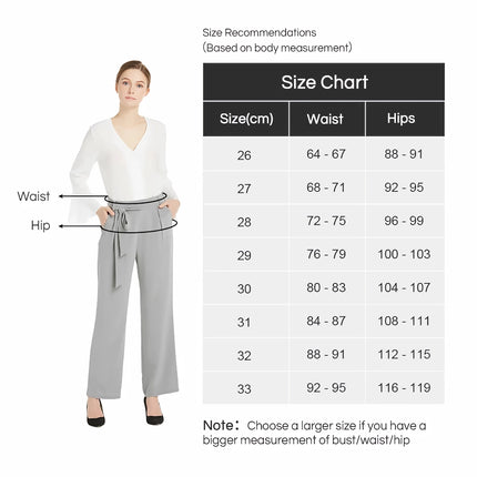 Pantalon large en soie chic