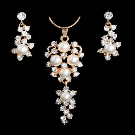 Women's Vintage Pearl Imitation Jewelry Set - Wnkrs