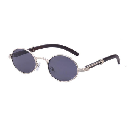 Lunettes de soleil ovales vintage