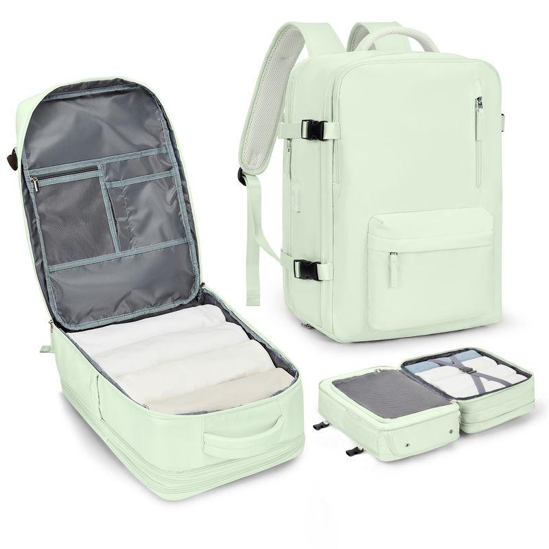 Nylon Travel Backpack with 14-Inch Laptop Section