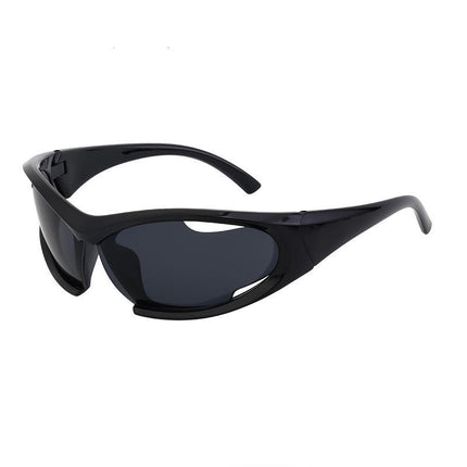 Lunettes de soleil punk dynamiques Y2K