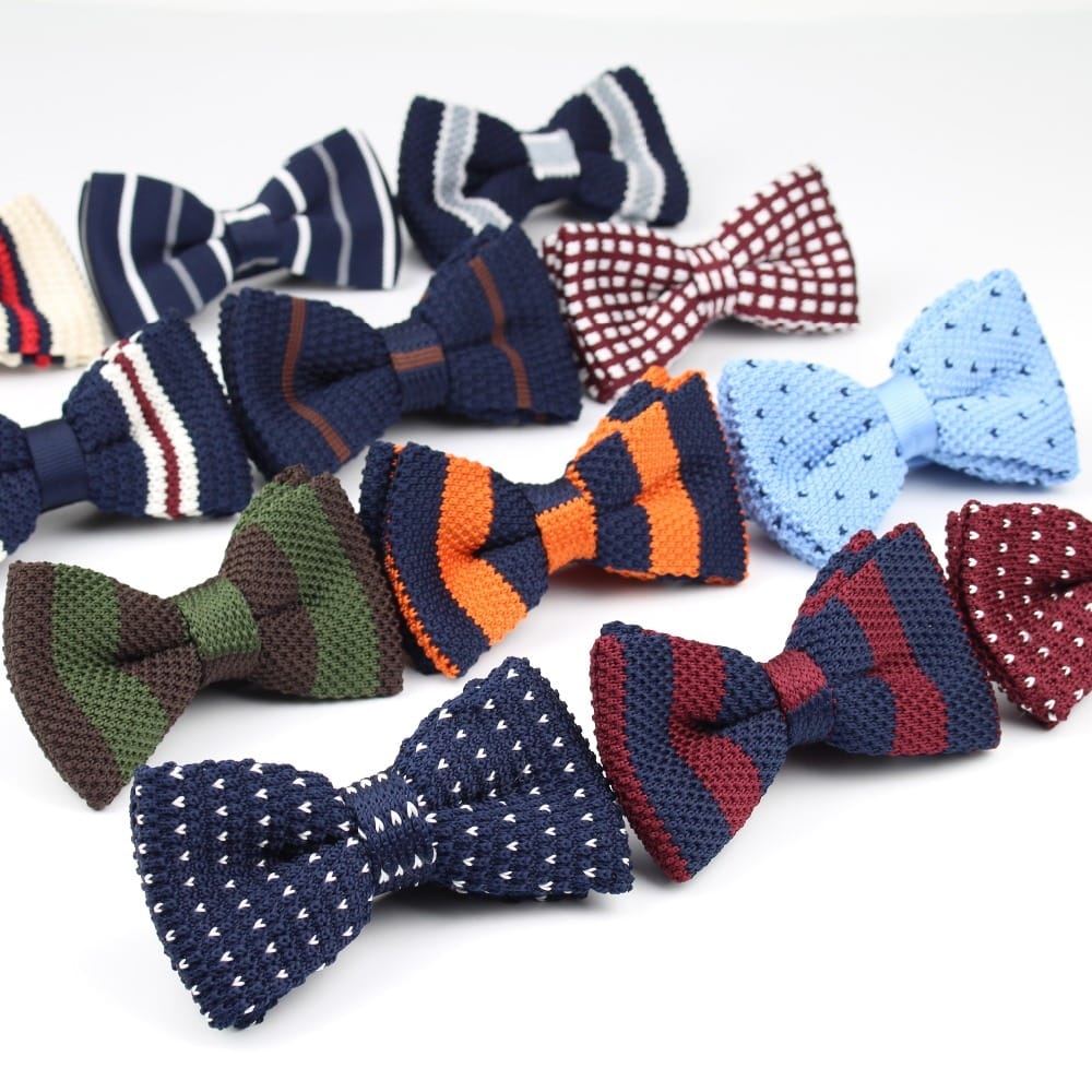Bow Ties for Men with Various Colorful Patterns