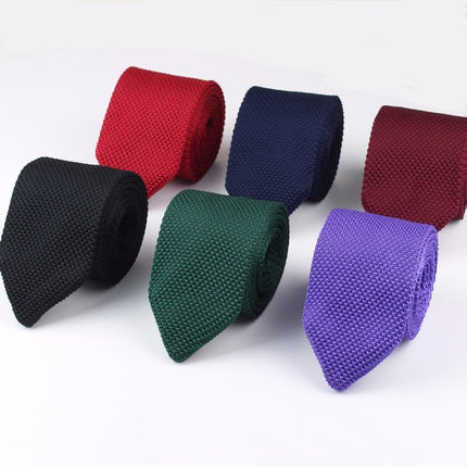 Men's Knitted Polyester Tie - Wnkrs