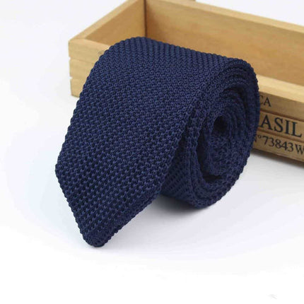 Men's Knitted Polyester Tie - Wnkrs