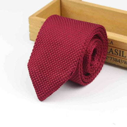 Men's Knitted Polyester Tie - Wnkrs