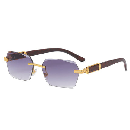 Lunettes de soleil rectangulaires