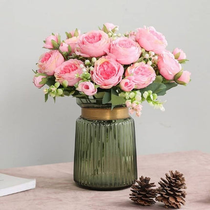 Artificial Bouquet of Peonies Flowers - Wnkrs