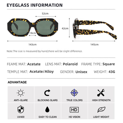 Lunettes de soleil polarisées rétro
