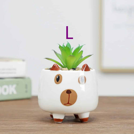 Animal Shaped Flower Pot - Wnkrs