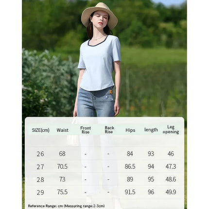 Jean d'été bleu clair