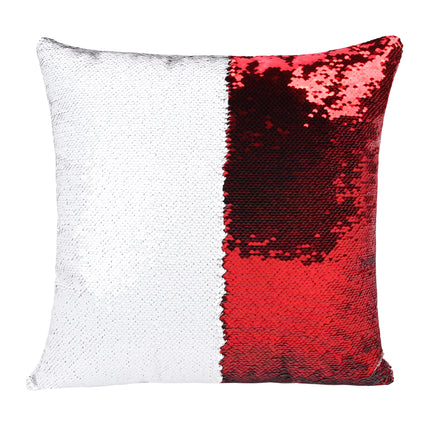 Sequins Throw Pillowcase with Custom Photo - Wnkrs