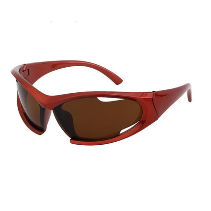 Lunettes de soleil punk dynamiques Y2K