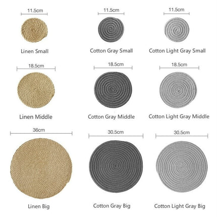 Woven Cotton and Linen Placemat - Wnkrs