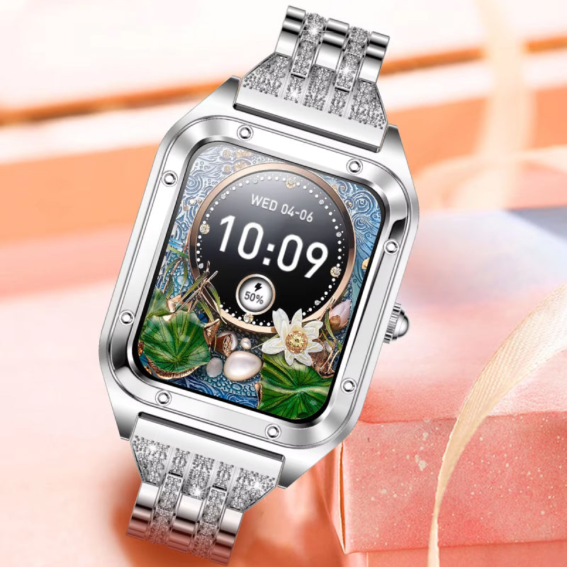Smartwatch with AI Voice Control, Bluetooth Calls, and Fitness Tracking