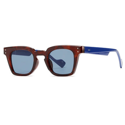 Gafas de sol cuadradas retro: gafas clásicas vintage para exteriores con protección UV400