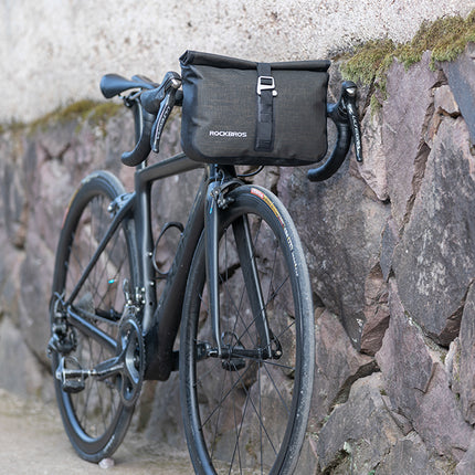 Sacoche de guidon de vélo étanche de grande capacité de 5 à 6 L