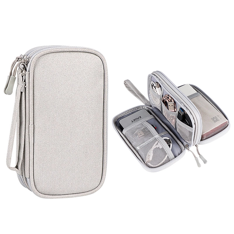 Nylon Electronic Accessories Organizer Bag