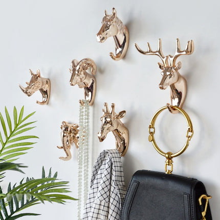 Animal Head Shaped Wall Hanger - Wnkrs