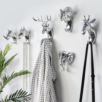 Animal Head Shaped Wall Hanger - Wnkrs