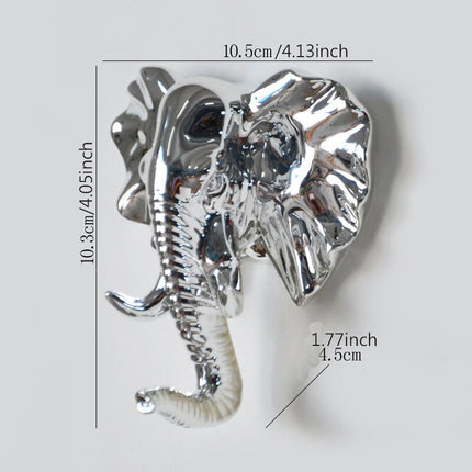 Animal Head Shaped Wall Hanger - Wnkrs