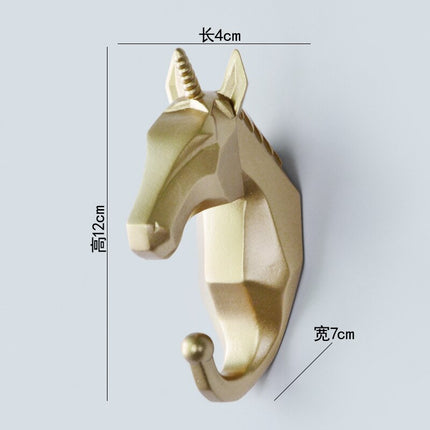 Animal Head Shaped Wall Hanger - Wnkrs