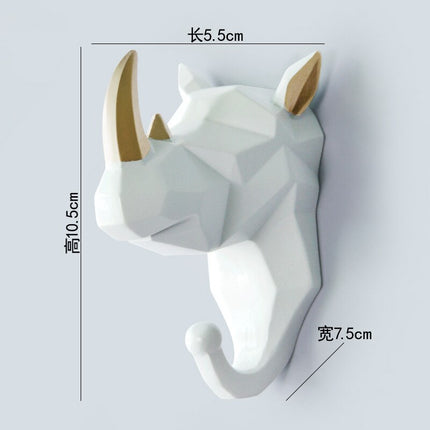 Animal Head Shaped Wall Hanger - Wnkrs