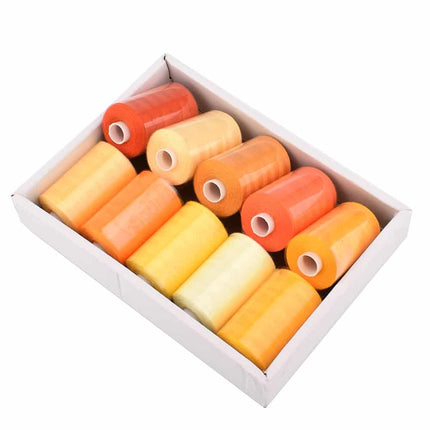 Sewing Polyester Threads 10 Pcs Set - Wnkrs