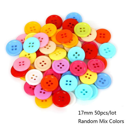 Bright Round Sewing Buttons - Wnkrs