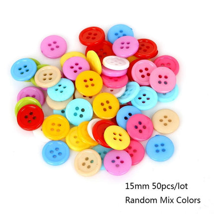 Bright Round Sewing Buttons - Wnkrs