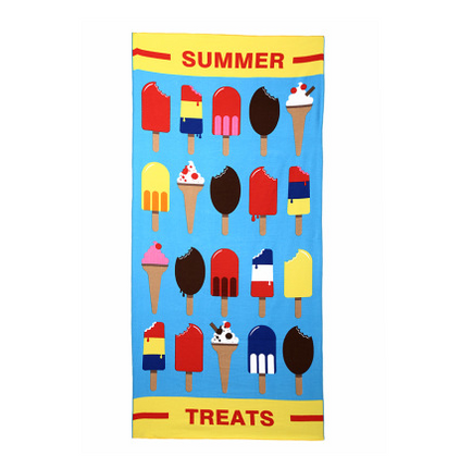Drop Shipping Flamingo Ice Cream Printed Large Men Women Summer Beach Towels Microfiber Bath Towel Camping Yoga Towels Bathroom - Wnkrs