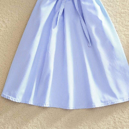 Elegant Striped Cotton Shirt Dresses Dresses W Women Women's Clothing & Accessories  https://wnkrs.com/product/elegant-striped-cotton-shirt-dresses/