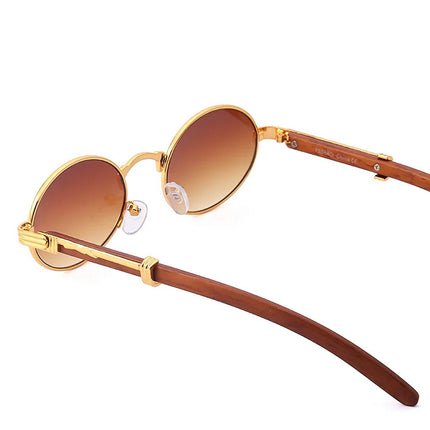 Lunettes de soleil ovales vintage