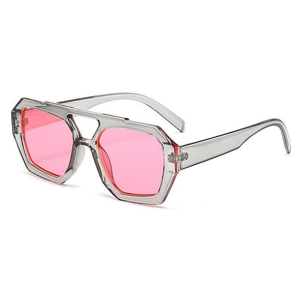 Lunettes de soleil aviateur vintage à verres jaunes pour femmes | Lunettes de style années 70 à la mode