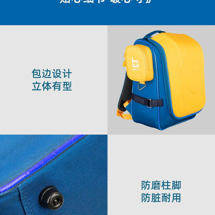 Mochila escolar extragrande impermeable y transpirable que reduce el peso