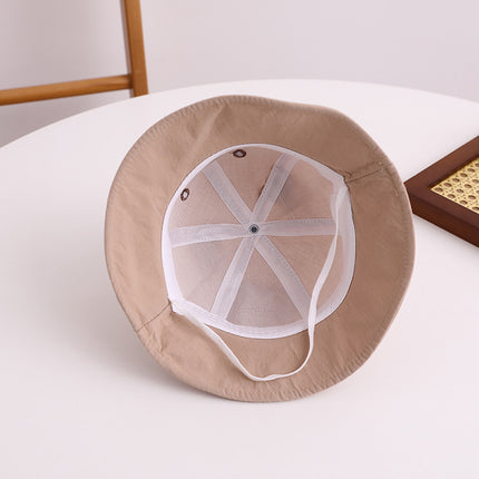 Sombrero de pescador Panamá con decoración de oso para niños