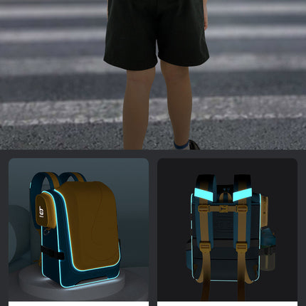 Mochila escolar extragrande impermeable y transpirable que reduce el peso