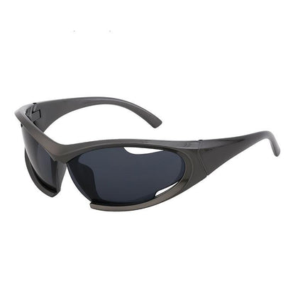 Lunettes de soleil punk dynamiques Y2K