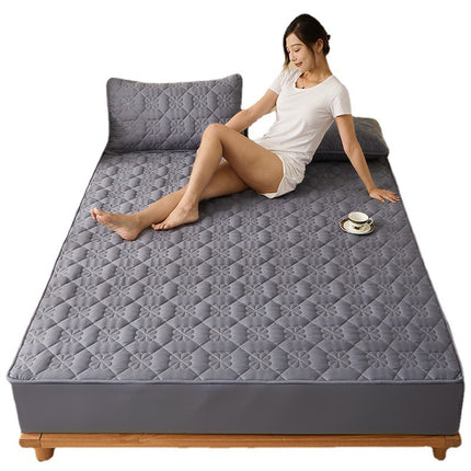 Brushed Cotton Fitted Sheet All Inclusive Dust Protection Cover - Wnkrs