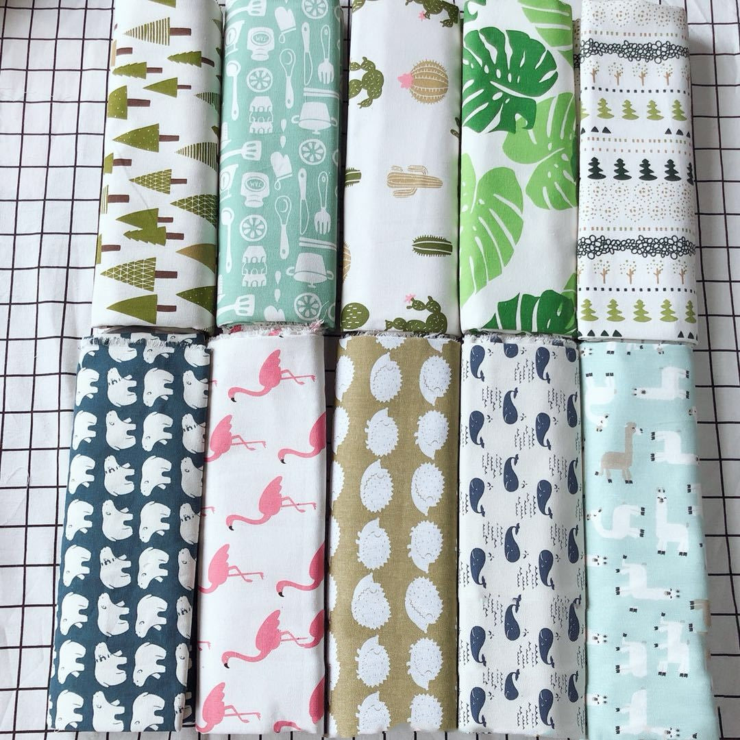 Canvas Linen Printed Home Fabric