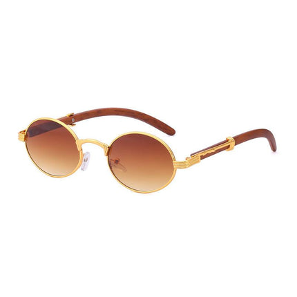 Lunettes de soleil ovales vintage