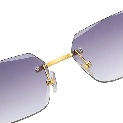 Lunettes de soleil rectangulaires