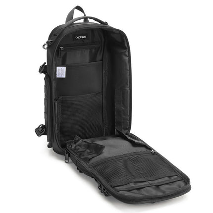 Bolso bandolera deportivo de gran capacidad para exteriores con diseño táctico