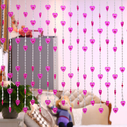 Household Plastic Crystal Acrylic Door Chain Decoration - Wnkrs