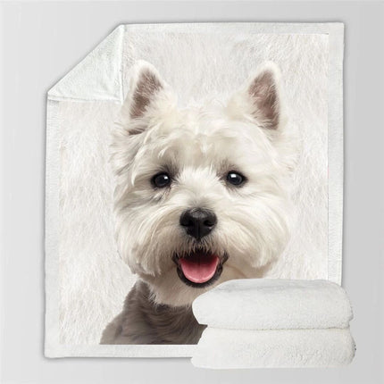 3d Double-sided Flannel Blanket Siesta Blanket Air Conditioning Blanket - Wnkrs