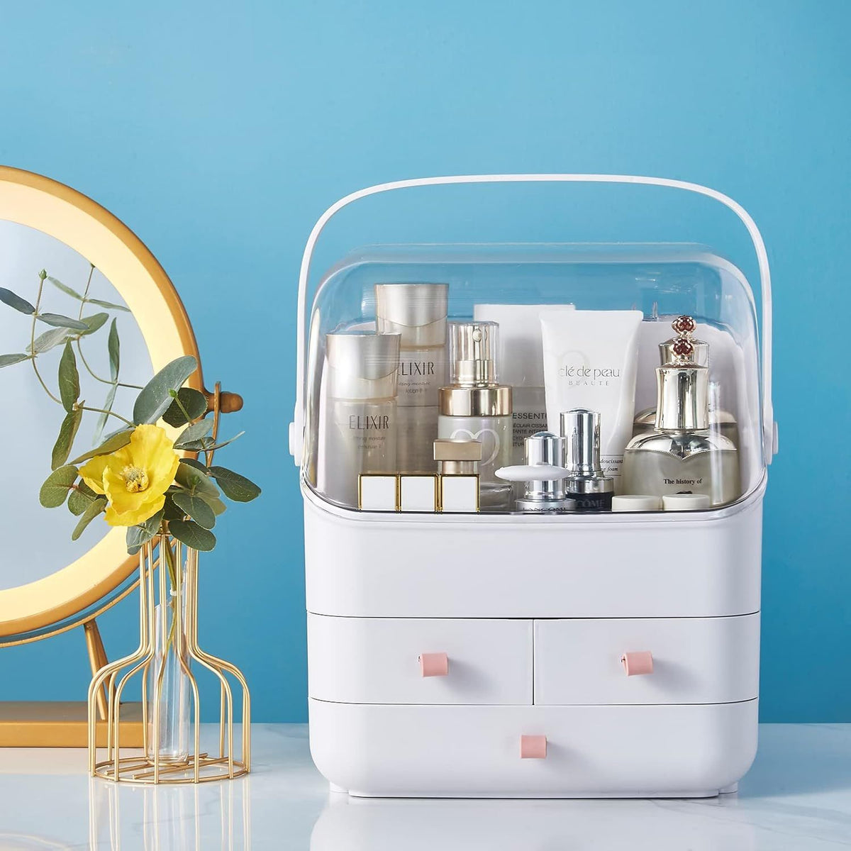 Elegant Cosmetic Storage Box