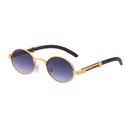 Lunettes de soleil ovales vintage